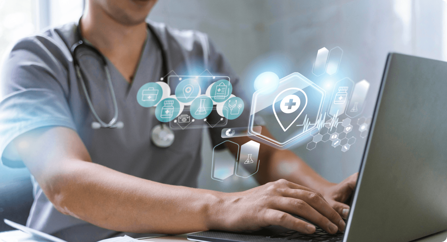 Clinical AI Services illustration